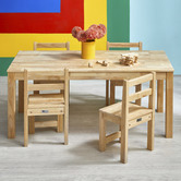 Q Toys Rectangular Table and 2 Chairs Set