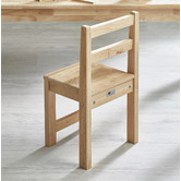 Q Toys Kids' Natural Wooden Chair