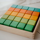 Q Toys Q Toys 25 Piece My First Colour Rubberwood Block Set