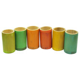 Q Toys Q Toys 6 Piece Multi-Coloured Sorting Tube Set