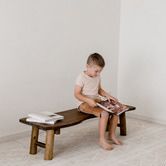 Q Toys Dark Tree Table and Bench Set