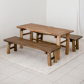 Q Toys Dark Tree Table and Bench Set