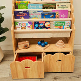 Q Toys Q Toys Kids' 2 Drawer Bookcase
