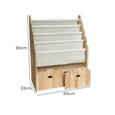 Q Toys Q Toys Kids' 2 Drawer Bookcase