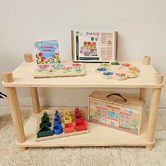 Q Toys Q Toys Kids&#039; Montessori 2 Tier Shelf