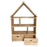 Q Toys Q Toys Kids&#039; Wonder House Rubberwood Bookshelf