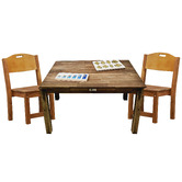 Q Toys Study Desk and 2 Chairs Set