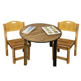 Q Toys Medium Table and 2 Stacking Chairs