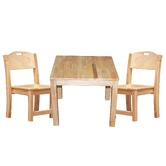 Q Toys Deluxe Table And 2 Stacking Chairs