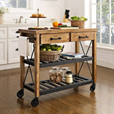 The Decor Store Rustic Kitchen Trolley