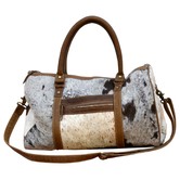 The Decor Store Cow Hide Duffel Bag