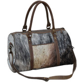 The Decor Store Cow Hide Duffel Bag