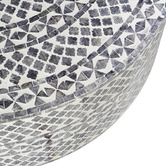The Decor Store Denise Round Capiz Shell Coffee Table