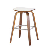 The Decor Store 68cm Dillon Faux Leather Barstool