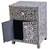 The Decor Store Hamilton Capiz Shell Bedside Table
