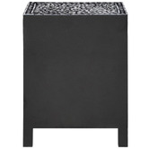 The Decor Store Hamilton Capiz Shell Side Table