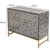The Decor Store Coen 6 Drawer Chest