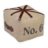 The Decor Store No.6 Square Ottoman