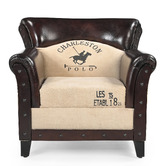 The Decor Store Harriet Polo Vintage Armchair