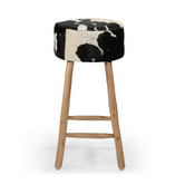 The Decor Store 80cm Tama Cowhide Barstool
