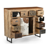 The Decor Store Natural Sunny Cowhide Chest of Drawers