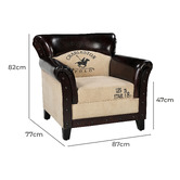 The Decor Store Harriet Polo Vintage Armchair