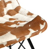 The Decor Store Eames Style Replica Cow Hide Chair