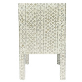 The Decor Store Baird Mother of Pearl Bedside Table