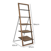 The Decor Store Bernadette 5 Tier Ladder Shelf
