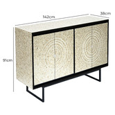 The Decor Store Alamea 2 Door Sideboard Buffet