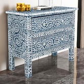 The Decor Store Cosima Mother of Pearl 2 Drawer Chest