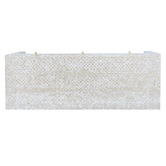 The Decor Store Daena 3 Drawer Mother of Pearl  Console Table