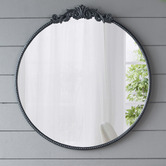 The Decor Store Rembrandt Ornate Round Wall Mirror