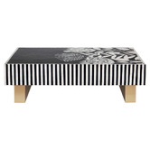 The Decor Store Rosa Mother of Pearl Coffee Table