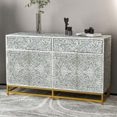 The Decor Store Kainoa 4 Door Sideboard Buffet