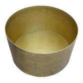 The Decor Store Werner Gold Hammered Coffee Table