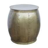 The Decor Store Gold Charlotte Side Table