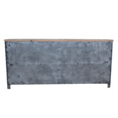 The Decor Store Orion 4 Door Iron Sideboard