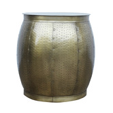 The Decor Store Gold Charlotte Side Table