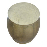 The Decor Store Gold Charlotte Side Table