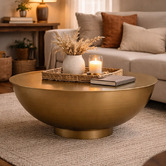 The Decor Store Serena Iron Coffee Table