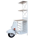 The Decor Store Vespa-Look Scooter Bar Cart