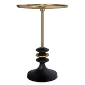 The Decor Store Dietrich Iron Loft Side Table