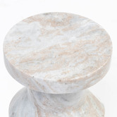 The Decor Store Kijon Marble Side Table
