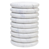 The Decor Store Milway Marble Side Table