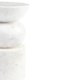 The Decor Store Shella Marble Side Table