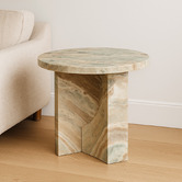 The Decor Store Florence Marble Side Table