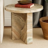 The Decor Store Florence Marble Side Table