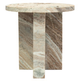The Decor Store Florence Marble Side Table
