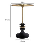 The Decor Store Dietrich Iron Loft Side Table